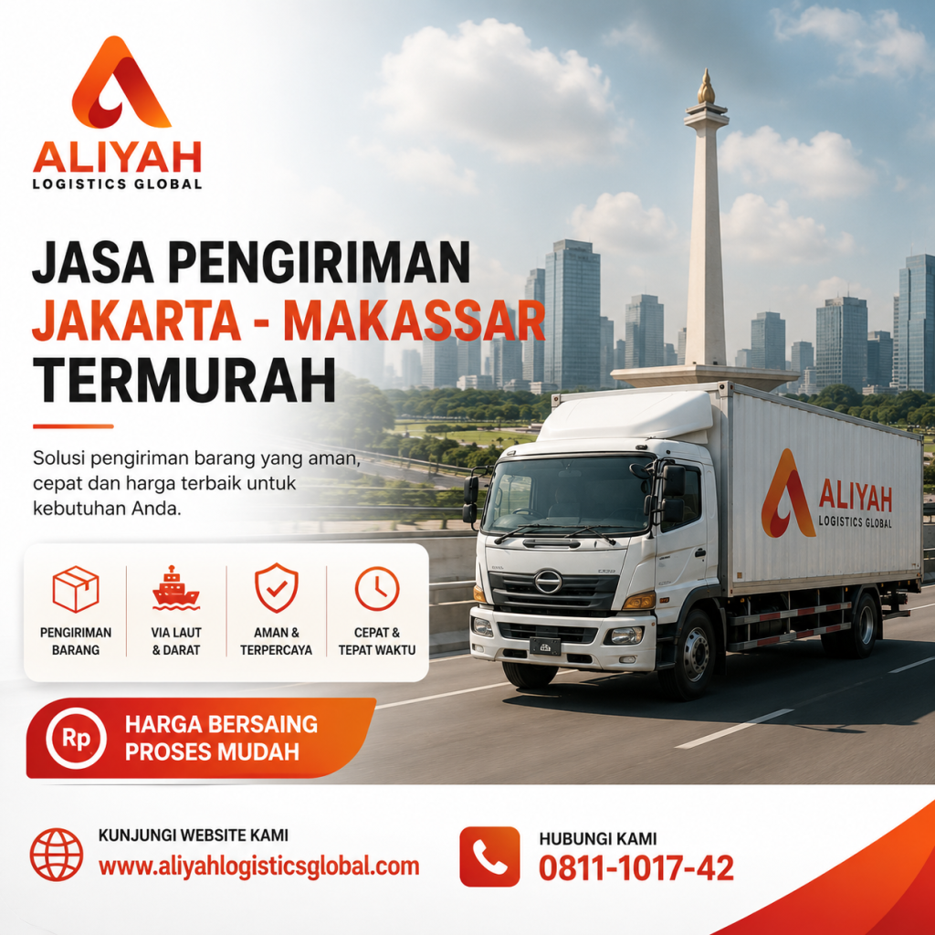 Jasa Pengiriman Jakarta Makassar Termurah