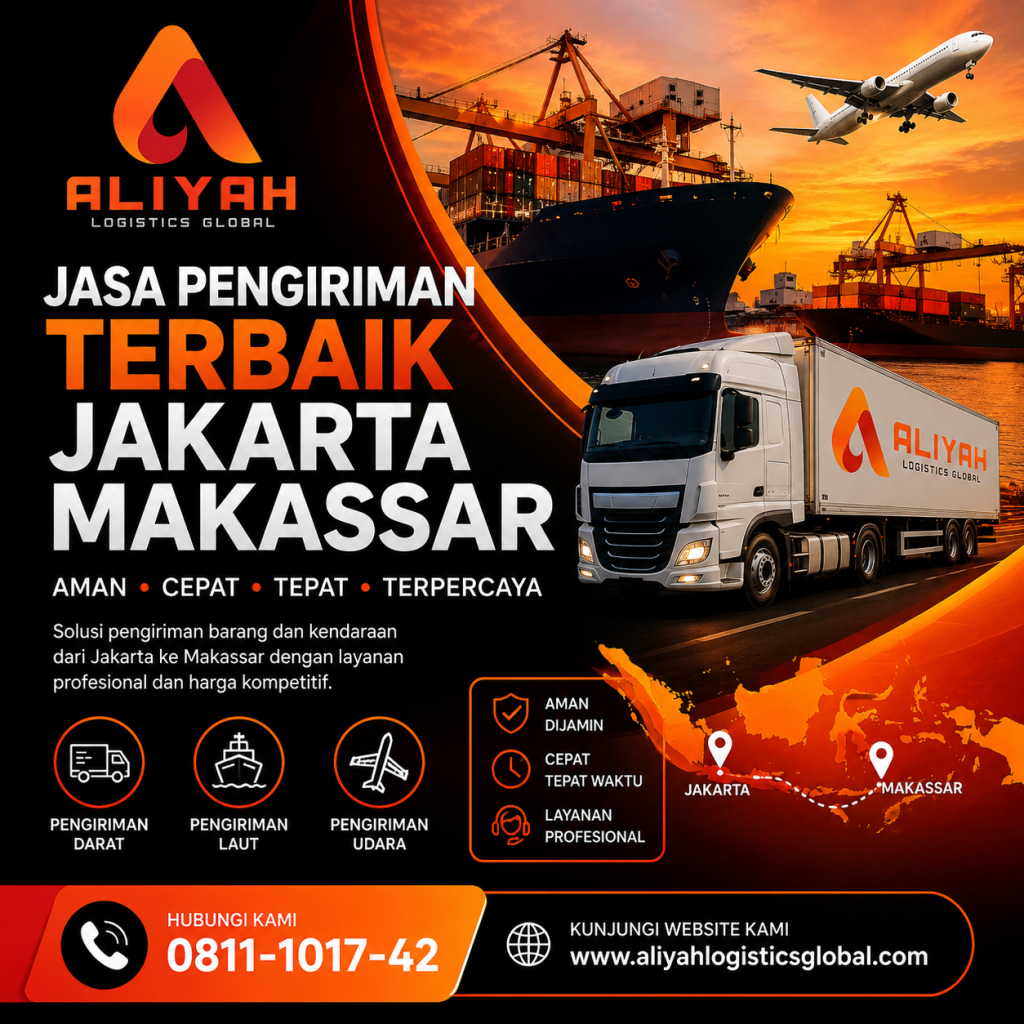 Jasa Pengiriman Terbaik Jakarta Makassar
