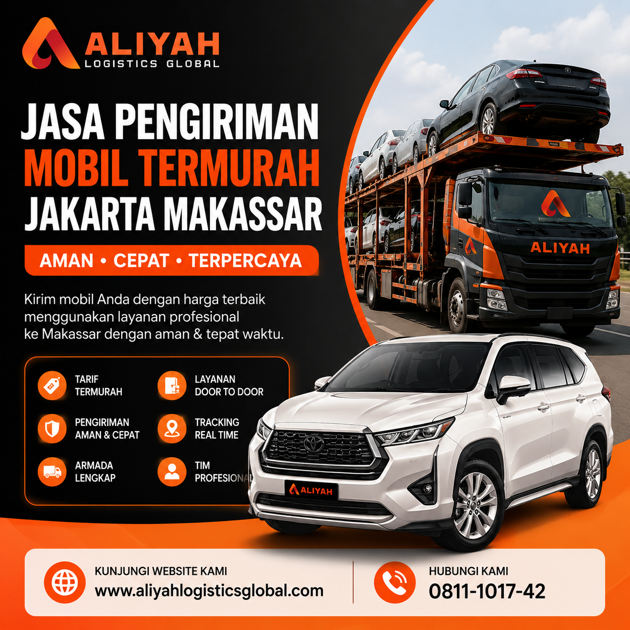 Jasa Pengiriman Mobil Termurah Jakarta Makassar