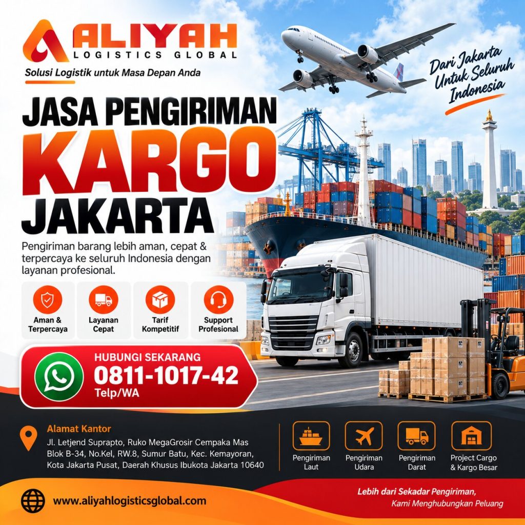 Jasa Pengiriman Kargo Jakarta