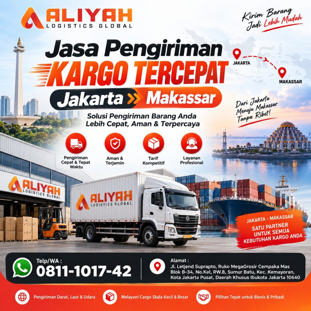 Jasa Pengiriman Kargo Tercepat