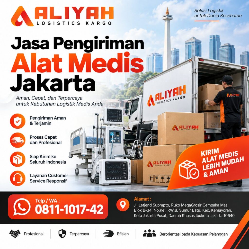 Jasa Pengiriman Alat Medis
