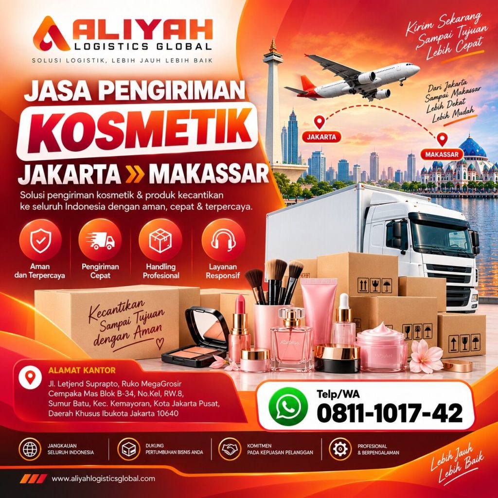 Jasa Pengiriman Kosmetik Jakarta