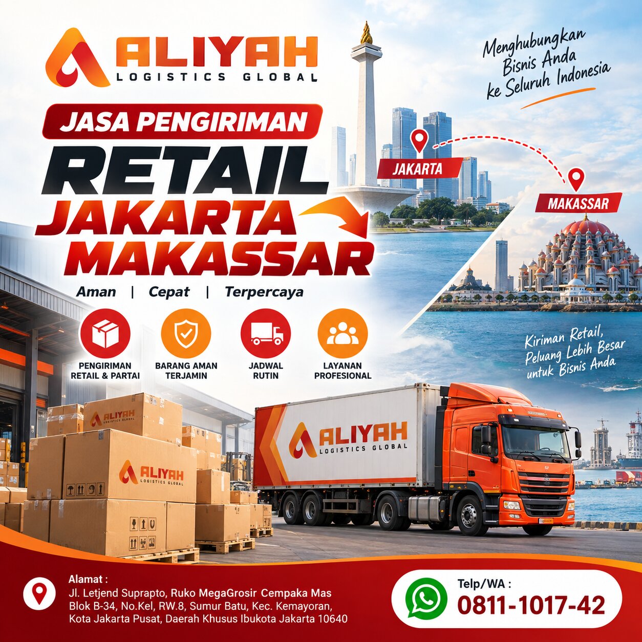Jasa Pengiriman Retail Jakarta