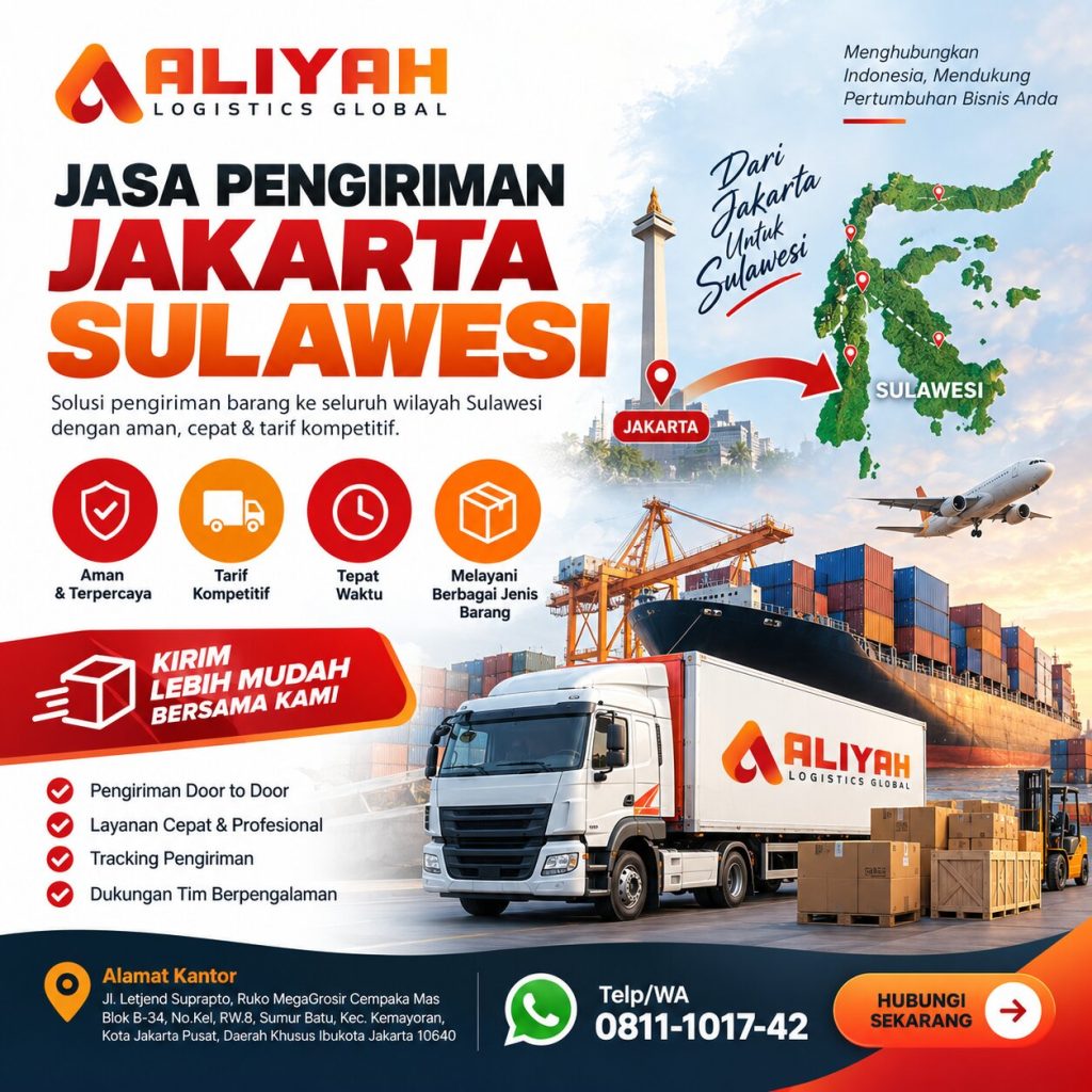 Jasa Pengiriman Jakarta Sulawesi