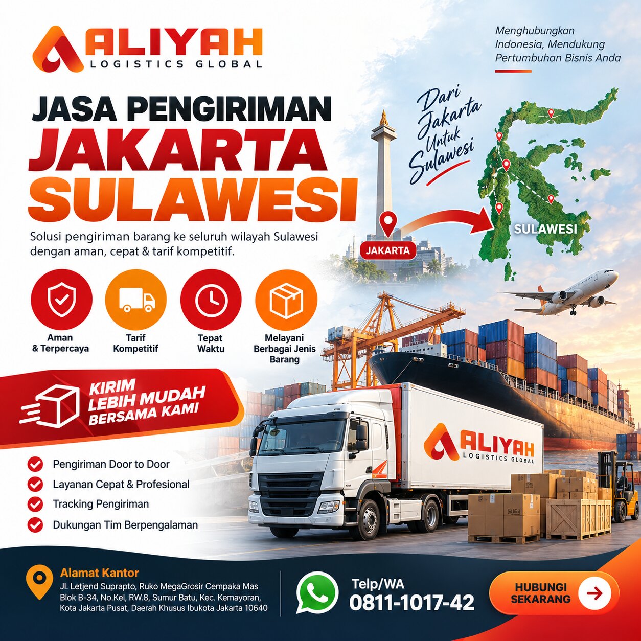 Jasa Pengiriman Jakarta Sulawesi