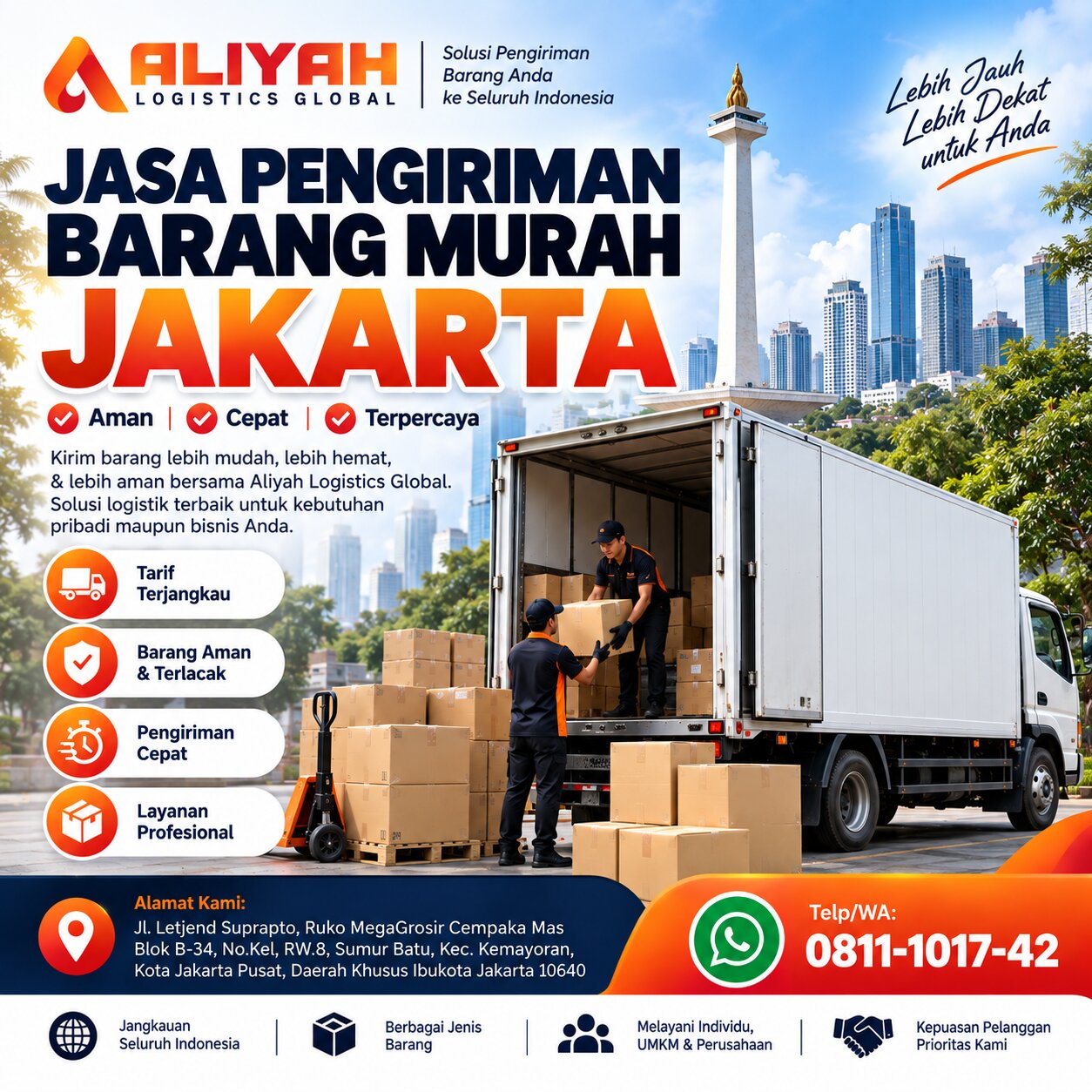 Jasa Pengiriman Barang Murah Jakarta