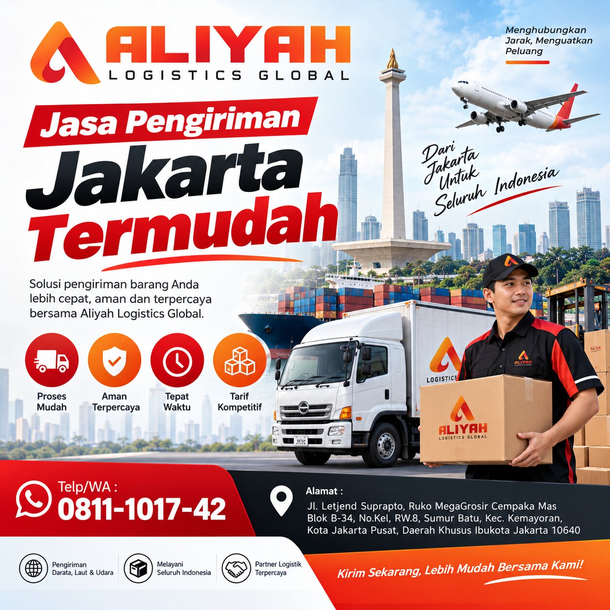 Jasa Pengiriman Jakarta Termudah