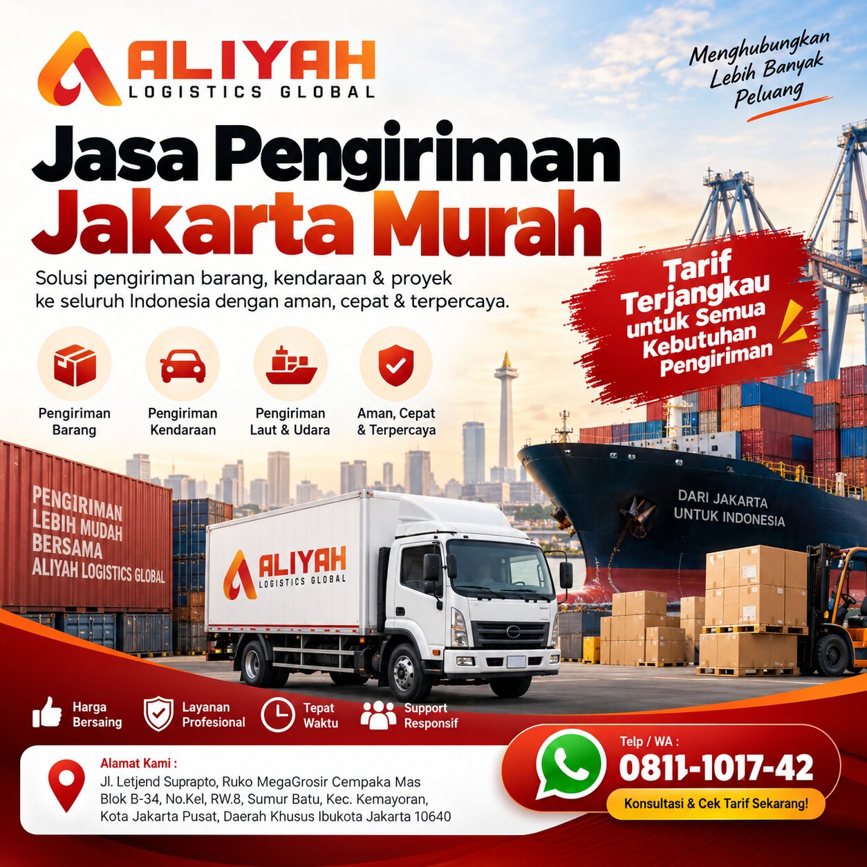 Jasa Pengiriman Jakarta Murah