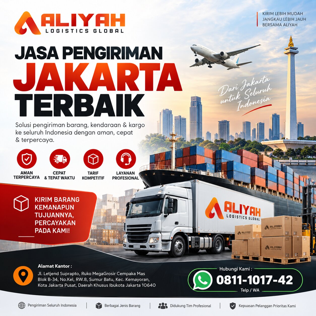 Jasa Pengiriman Jakarta Terbaik