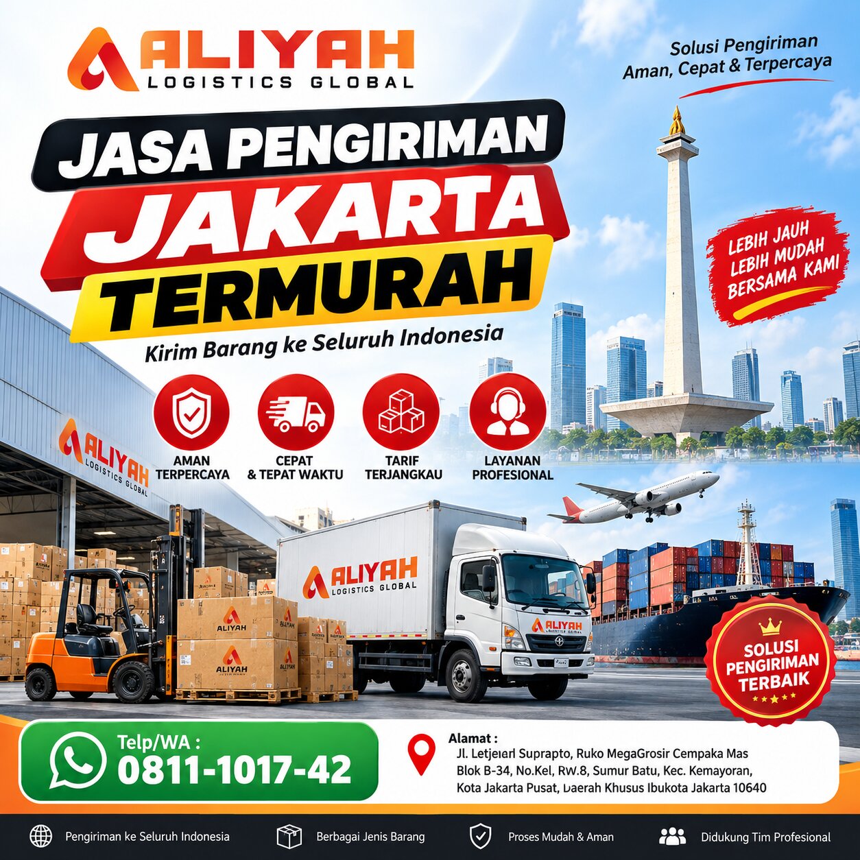 Jasa Pengiriman Jakarta Termurah