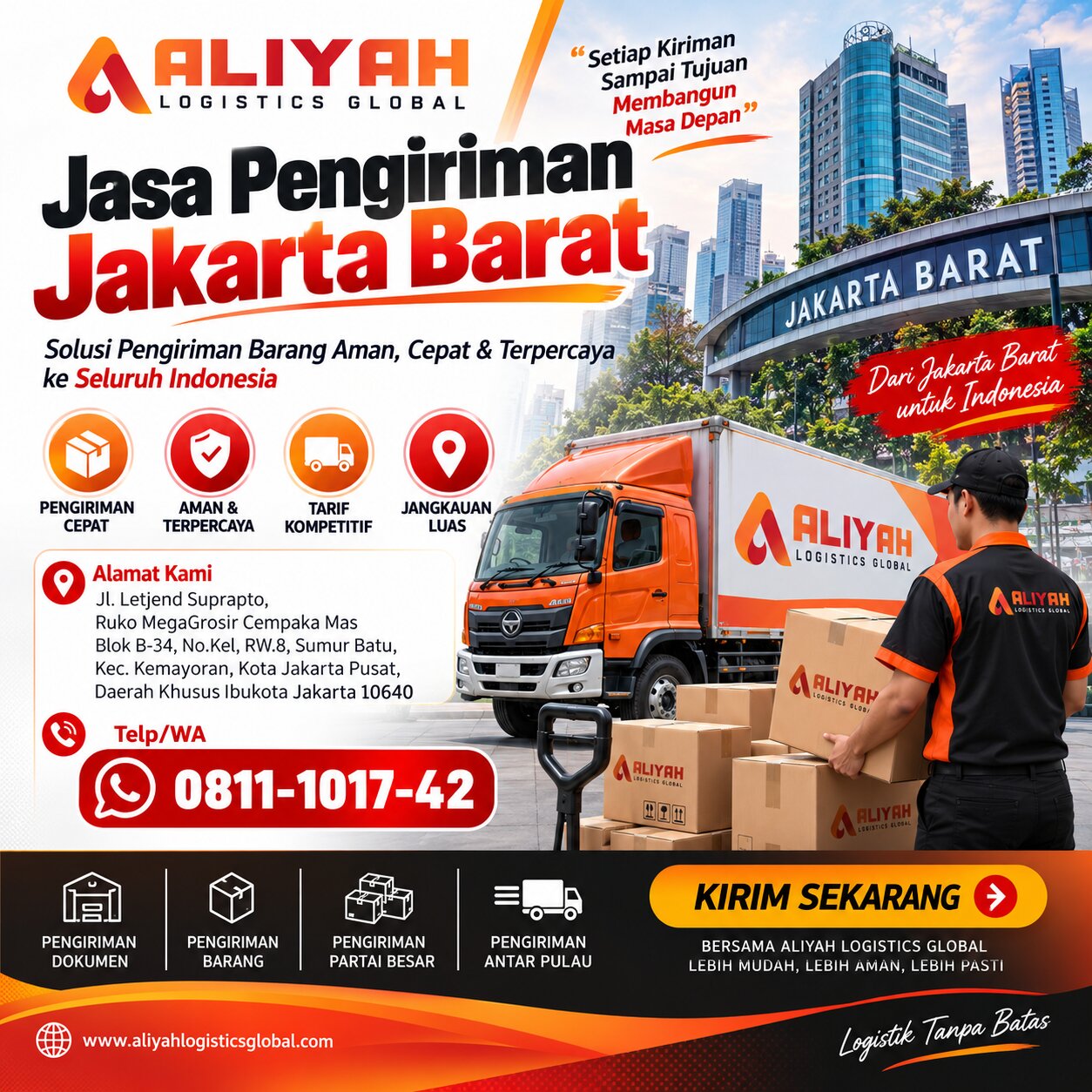 Jasa Pengiriman Jakarta Barat
