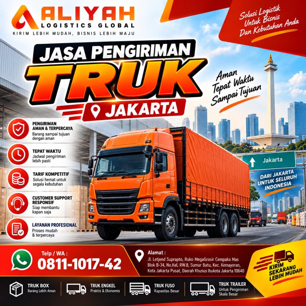Jasa Pengiriman Truk Jakarta