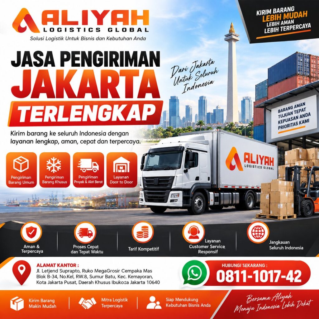 Jasa Pengiriman Jakarta Terlengkap