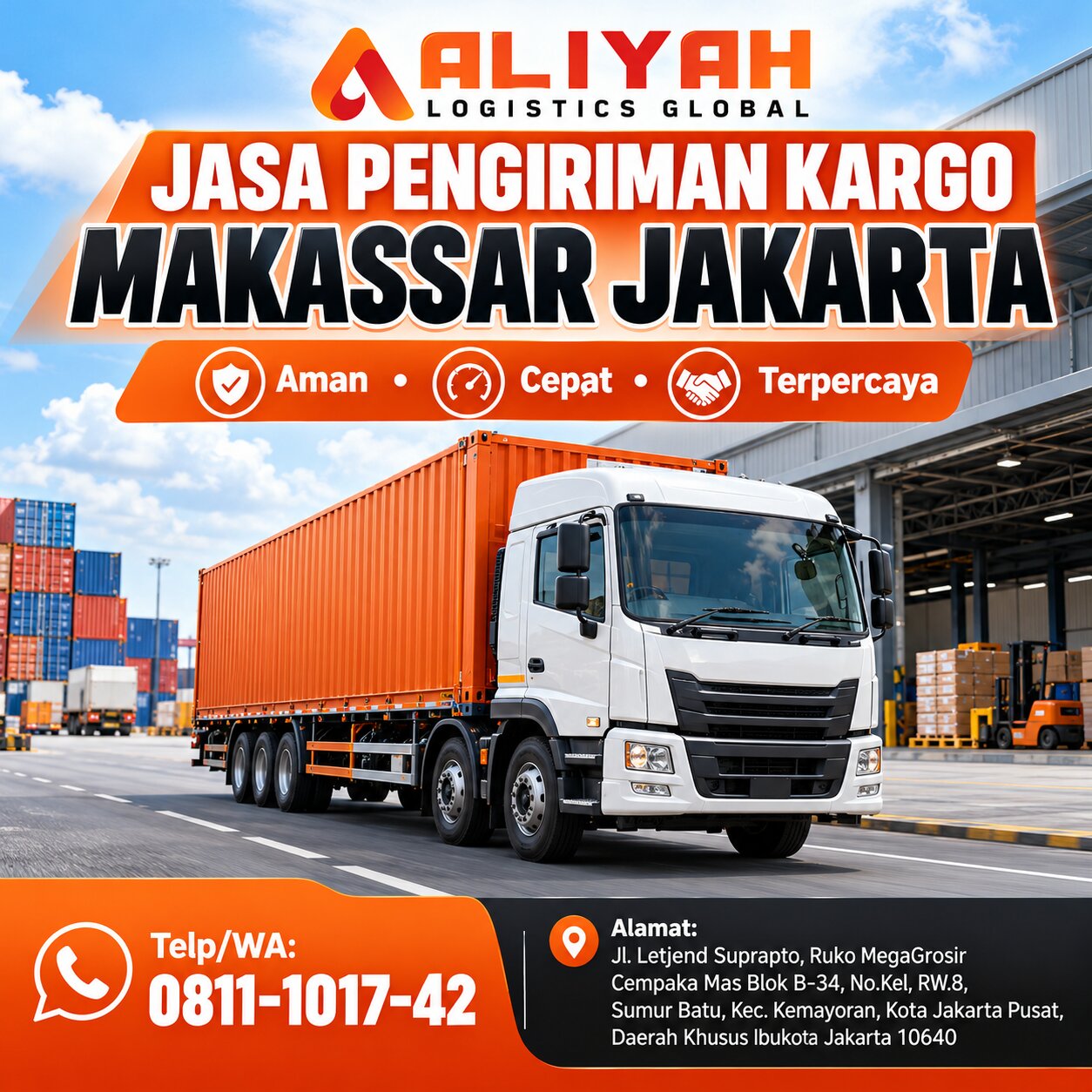 Jasa Pengiriman Kargo Makassar Jakarta