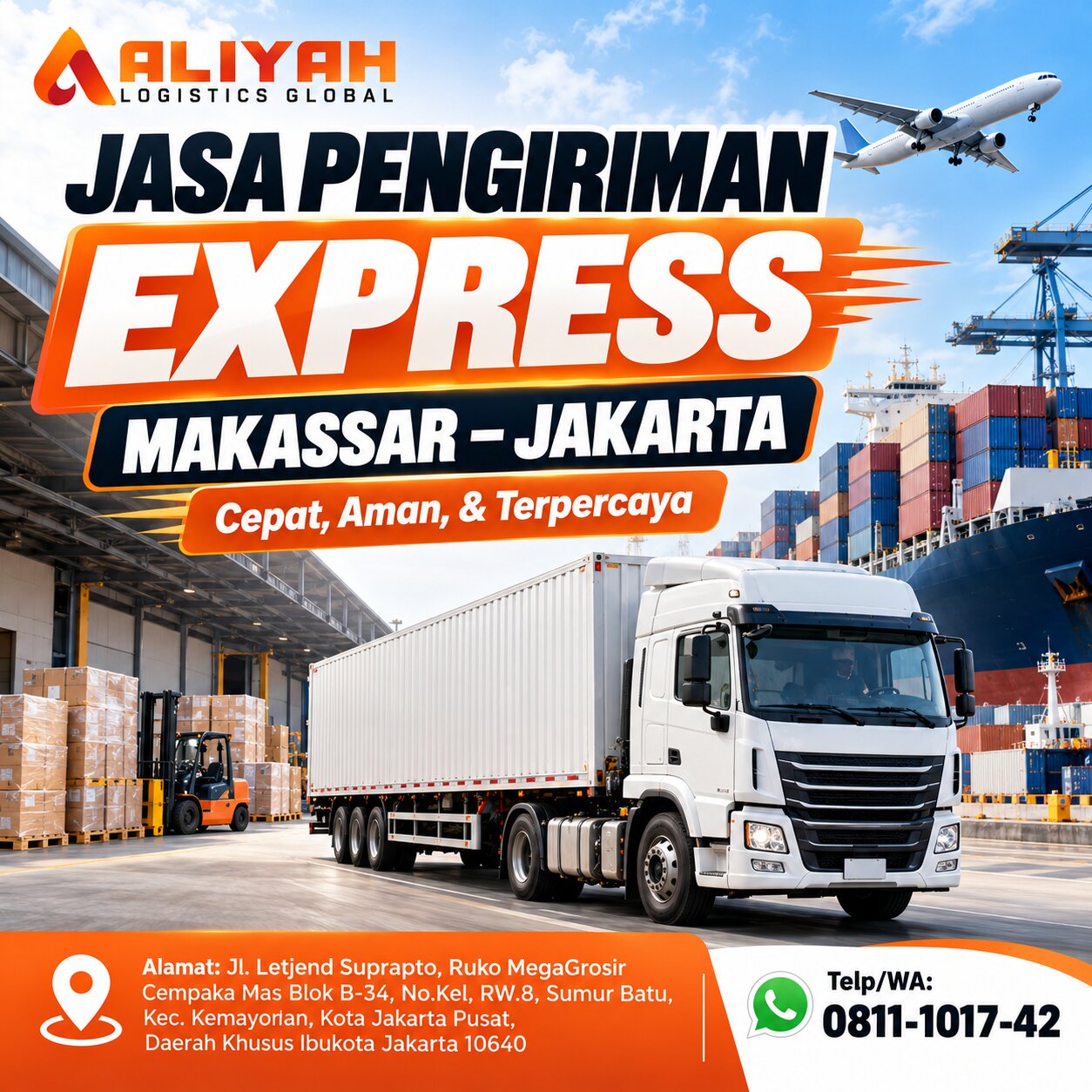 Jasa Pengiriman Express Makassar Jakarta