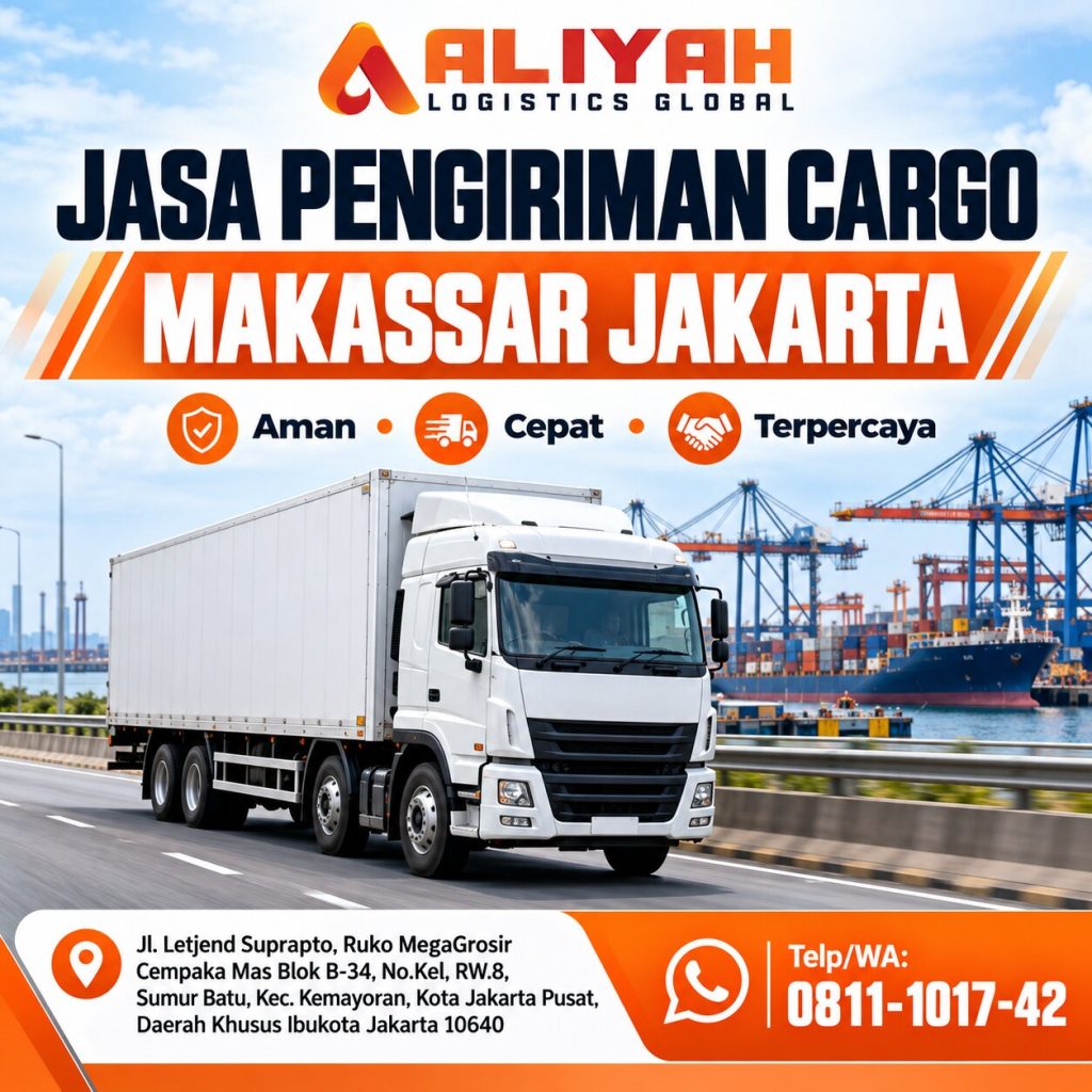 Jasa Pengiriman Cargo Makassar Jakarta